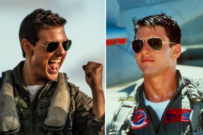Zwischen diesen beiden Bildern liegen über 35 Jahre: Tom Cruise in 