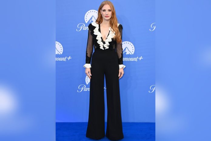 Edel und sexy zugleich: Jessica Chastain lässt tief blicken