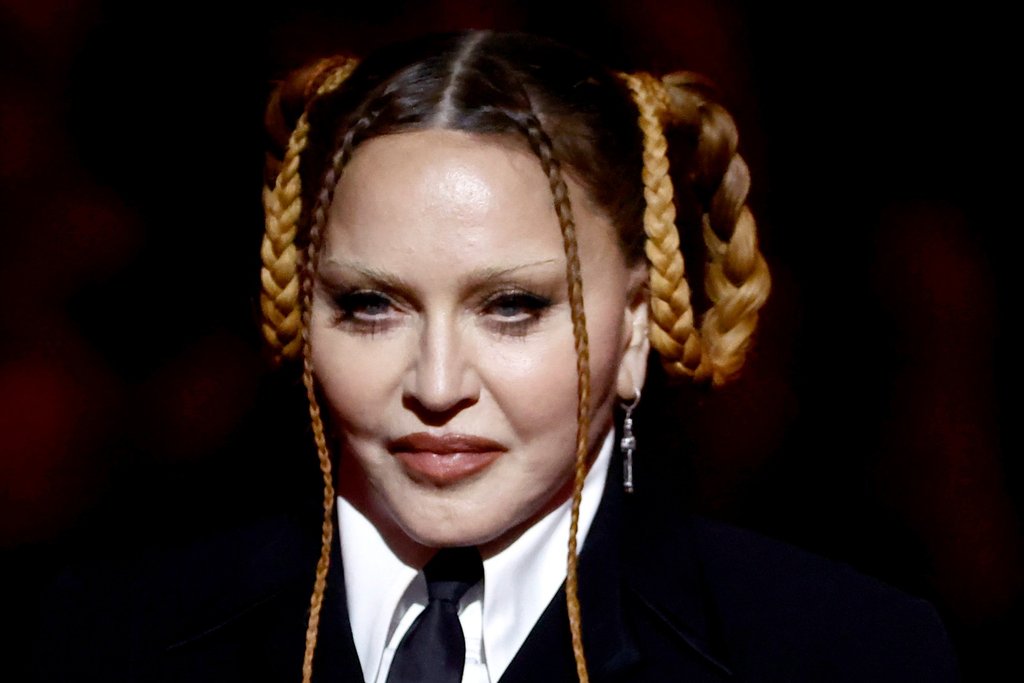 Madonna bei der Grammy-Verleihung 2023 / Source: Frazer Harrison/Getty Images