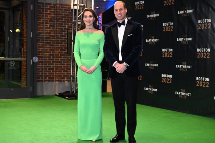 Prinz William und Prinzessin Kate bei der Verleihung des Earthshot Prize im vergangenen Jahr in Boston. / Source: imago/i Images