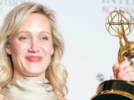 Besonderer Moment in ihrer Karriere: 2018 konnte Anna Schudt einen International Emmy Award in New York entgegennehmen. / Source: lev radin/Shutterstock.com