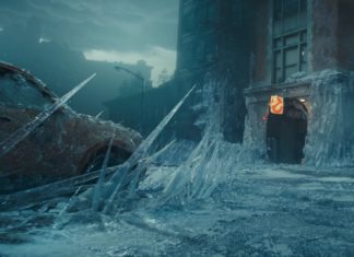 “Ghostbusters: Frozen Empire”: So viel vom Original steckt in dem Film In Sony Pictures' "Ghostbusters: Frozen Empire" friert die Feuerwache der Geisterjäger in New York City ein. / Source: © 2023 CTMG, Inc. All Rights Reserved./ Courtesy of Sony Pictures