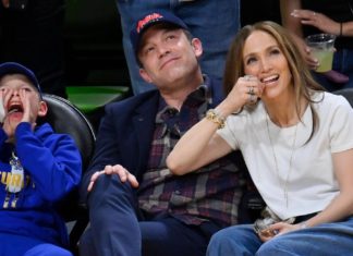 Jennifer Lopez und Ben Affleck amüsieren sich bei NBA-Spiel