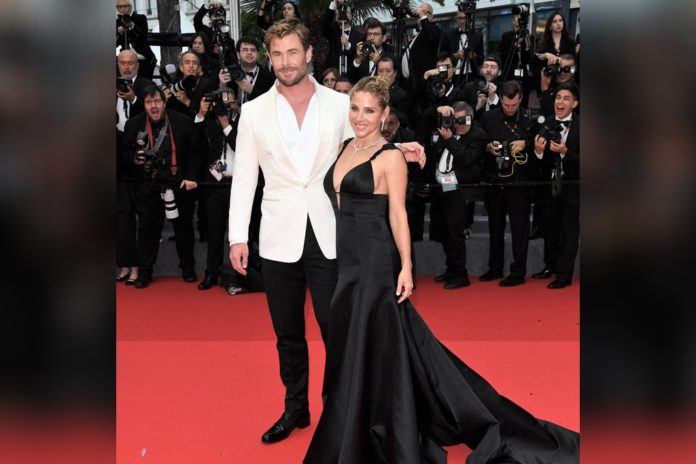 Elsa Pataky und Chris Hemsworth bei den Filmfestspielen von Cannes. / Source: imago/ABACAPRESS