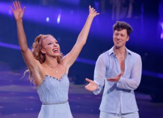 Anna Ermakova: So war ihr Jahr als “Let’s Dance”-Gewinnerin Model Anna Ermakova und Tänzer Valentin Lusin bildeten ein erfolgreiches "Let's Dance"-Duo. / Source: imago images/Panama Pictures