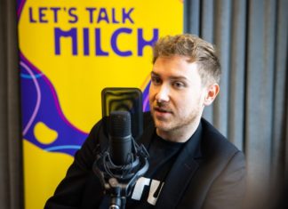 Trendforscher Tristan Horx: So sieht die Ernährung der Zukunft aus Tristan Horx ist Trend- und Zukunftsforscher. / Source: Initiative Milch/Gero Breloer