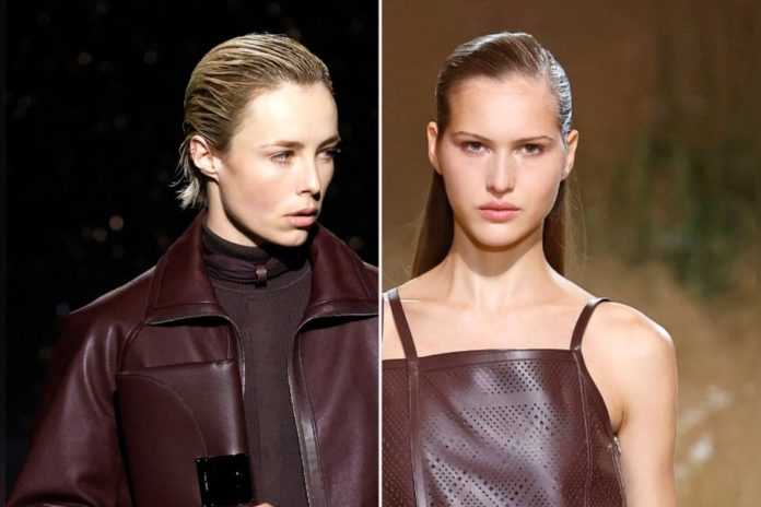 Der High-Shine-Hair-Trend funktioniert mit kurzen und langen Haaren. / Source: Piero Biasion/Xinhua/action press / Zeppelin/Avalon/action press