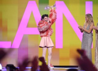 ESC 2024: Die Schweiz gewinnt, Deutschlands Isaak im Mittelfeld Sieg für Nemo: Die Schweiz hat den Eurovision Song Contest 2024 gewonnen. / Source: imago/TT