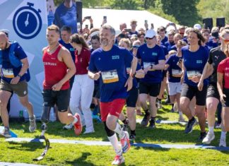 Royal Run: Komplette dänische Königsfamilie im Lauffieber König Frederik X. von Dänemark nahm am 20. Mai am Royal Run in Fredericia, Dänemark, teil. / Source: getty/BO AMSTRUP / Ritzau Scanpix/AFP via Getty Images