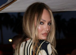 Von gefiedert bis flauschig: Die drei beliebtesten Augenbrauen-Trends Model Candice Swanepoel zeigt in Cannes ihre perfekt gestylten Feathered Eyebrows. / Source: IMAGO/ABACAPRESS