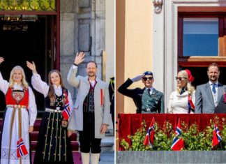 Norwegens Prinzessin Ingrid Alexandra überrascht zum Nationalfeiertag Prinzessin Ingrid Alexandra von Norwegen überraschte beim Nationalfeiertag einmal in der traditionellen Tracht sowie einmal in ihrer Militäruniform. / Source: imago/PPE / IMAGO/PPE