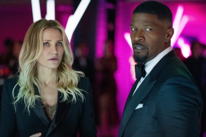 Cameron Diaz und Jamie Foxx als Emily und Matt. / Source: John Wilson/Netflix