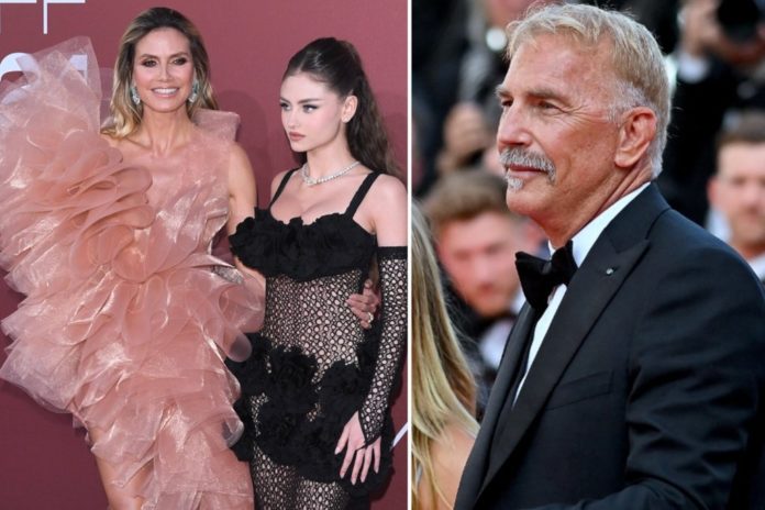 Mutter-Tochter-Auftritt von Heidi und Leni Klum sowie der gefeierte Kevin Costner: In Cannes war auch 2024 wieder jede Menge los. / Source: Franck Castel/ABACAPRESS/ddp images / imago images/Independent Photo Agency Int.