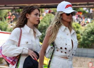 Familien-Reunion: Heidi Klum mit Tochter Leni und Ex Flavio in Monaco Leni und Heidi Klum treffen in Monaco auf Lenis Vater Flavio Briatore. / Source: IMAGO/kolbert-press