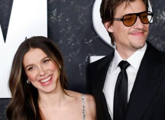 Millie Bobby Brown und Jake Bongiovi haben heimlich geheiratet Die erst 20-jährige Millie Bobby Brown und der 22-jährige Jake Bongiovi sind verheiratet. / Source: imago/UPI Photo