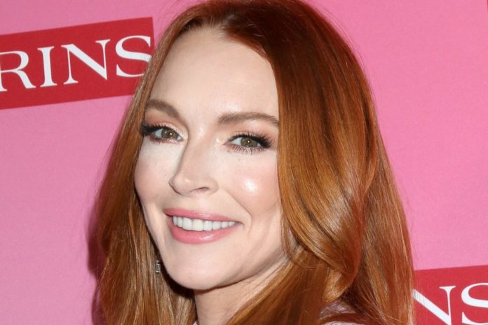 Lindsay Lohan scheint als Mama endlich angekommen zu sein. / Source: carrie-nelson/ImageCollect