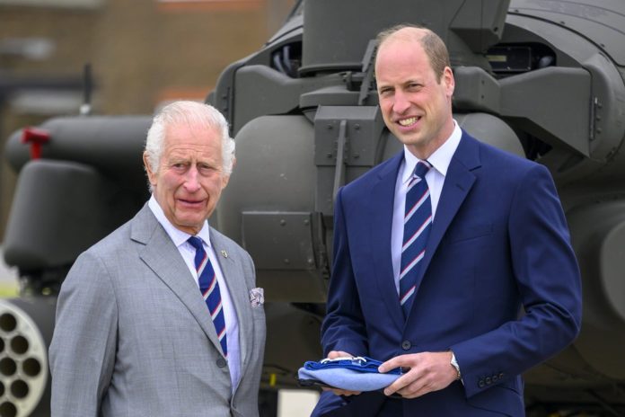 König Charles und Prinz William reisen nach Frankreich zum D-Day. / Source: IMAGO/Cover-Images