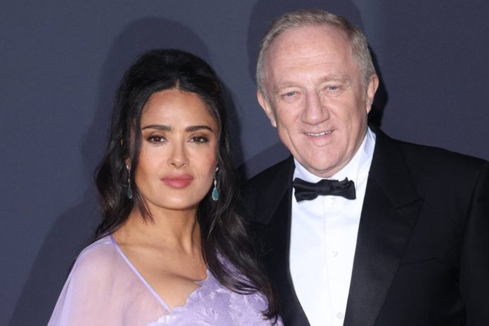 Salma Hayek und ihr Ehemann François-Henri Pinault sind seit 2009 miteinander verheiratet. / Source: imago/ABACAPRESS