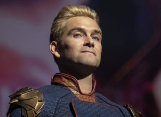 Vierte “The Boys”-Staffel: Die mordlustigen Superhelden sind zurück Antony Starr spielt mit bemerkenswerter Inbrunst den Schurken Homelander, die manische Persiflage des rechtschaffenen Superman. / Source: imago images/Cinema Publishers Collection