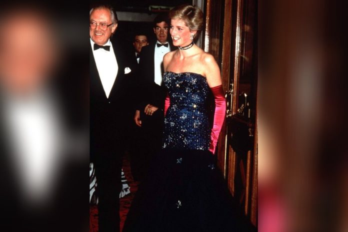 Dieses Kleid von Prinzessin Diana wurde versteigert. / Source: imago/Avalon.red