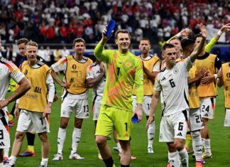 TV-Tipps am Samstag Das EM-Spiel von Deutschland gegen Dänemark wird ab 21:00 Uhr im ZDF übertragen. / Source: imago images/Jan Huebner