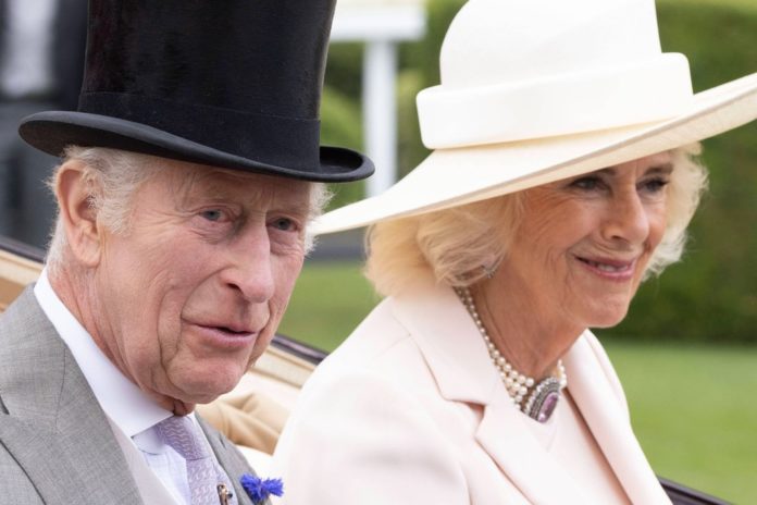 König Charles III. und Königin Camilla zelebrieren den Tag der Streitkräfte. / Source: IMAGO/i Images