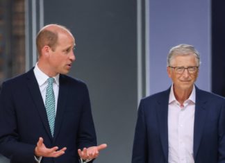 Dafür treffen sich Prinz William und Bill Gates in London Prinz William und Bill Gates in London. / Source: imago/i Images