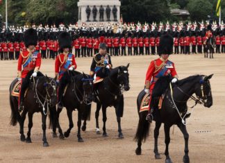 Geburtstagsparade für König Charles: So läuft Trooping the Colour Mit Trooping the Colour feiert König Charles seinen Geburtstag. / Source: ddp