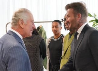 David Beckham: Der perfekte Charity-Botschafter für König Charles Der König und der Fußballstar haben sich schon oft getroffen - wie etwa kurz nach Charles' Krönung im Mai 2023 bei einem Design-Event in London. / Source: IMAGO/i Images