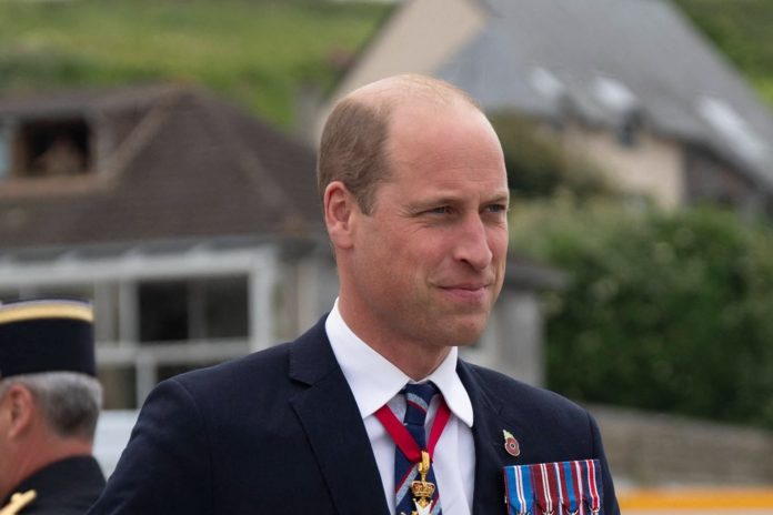 Prinz William war am 6. Juni in der Normandie. / Source: IMAGO/ABACAPRESS