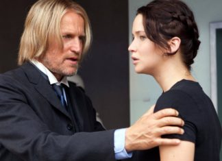 Neuer “Tribute von Panem”-Film angekündigt: Start im Jahr 2026 Woody Harrelson und Jennifer Lawrence in "Die Tribute von Panem - The Hunger Games". / Source: imago images/Everett Collection/Murray Close Lionsgate