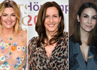 Diese “GZSZ”-Stars haben für den “Playboy” die Hüllen fallen lassen Nina Bott, Ulrike Frank und Sila Sahin-Radlinger zogen alle schon für den "Playboy" blank. / Source: IMAGO/Future Image / IMAGO/Future Image / IMAGO/Revierfoto