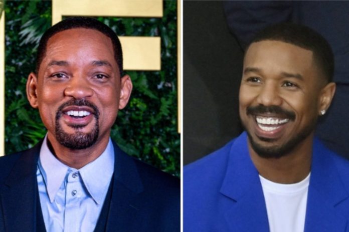 Will Smith (l.) und Michael B. Jordan sollen dank 