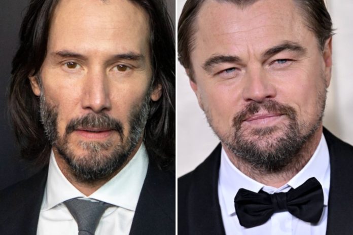 Keanu Reeves und Leonardo DiCaprio gehören zu den Bestverdienern unter den Hollywoodstars. / Source: imago images/ZUMA Press/UPI Photo