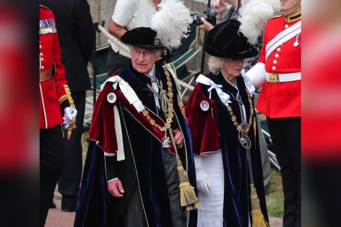 König Charles und Königin Camilla am 