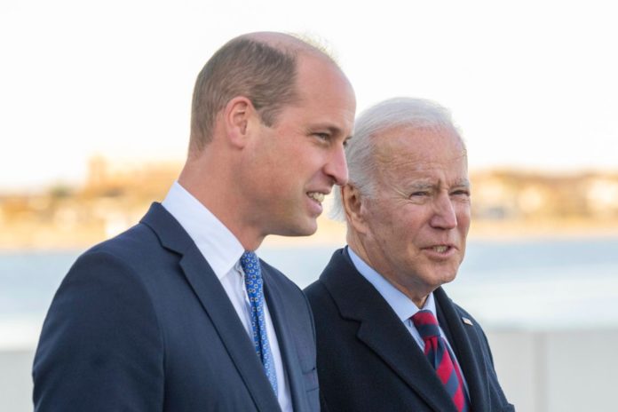 Prinz William und Joe Biden nehmen am 6. Juni in Frankreich an einer Gedenkveranstaltung zum 