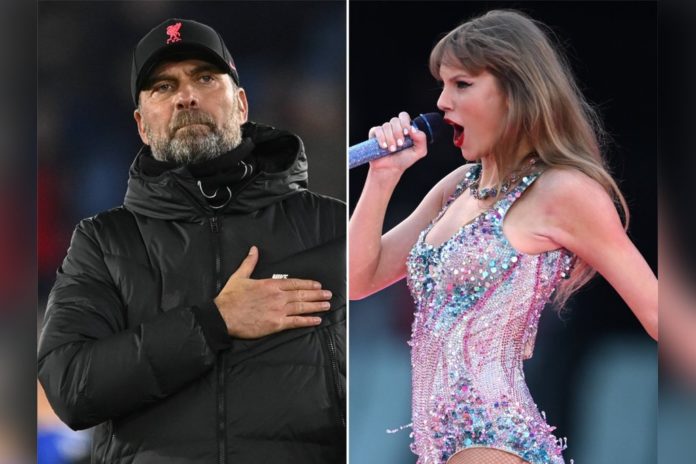 Jürgen Klopp ist bereit für Taylor Swift. / Source: imago images/News Images / imago/AAP