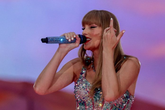 Taylor Swift bei einem Auftritt ihrer 