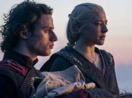 Die eine Seite des Konflikts in der Fantasy-Serie "House of the Dragon": Rhaenyra Targaryen (Emma D'Arcy) und ihr Sohn Jacaerys Velaryon (Harry Collett). / Source: Home Box Office/Warner