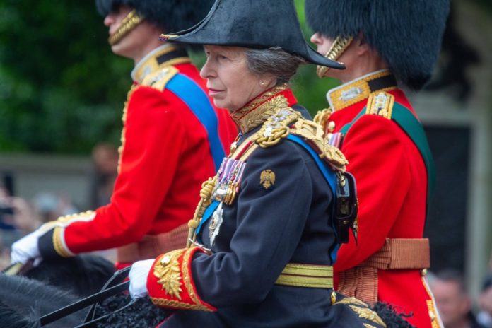 Prinzessin Anne hat an der traditionellen Parade 