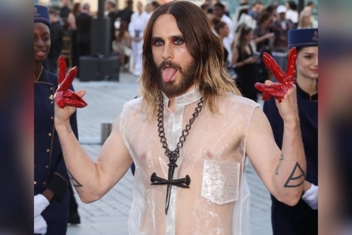 Zwischen Jesus und Vampir: Jared Leto / Source: imago/ABACAPRESS