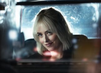 “Daddio”: Sean Penn und Dakota Johnson im Taxi zu sich selbst Unschuld in Person, Femme Fatale ... oder beides? Dakota Johnson in "Daddio - Eine Nacht in New York". / Source: Leonine