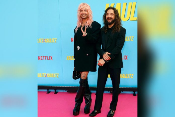 Tom (r.) und Bill Kaulitz bei der Premiere ihrer kommenden Netflix-Doku. / Source: imago/PIC ONE