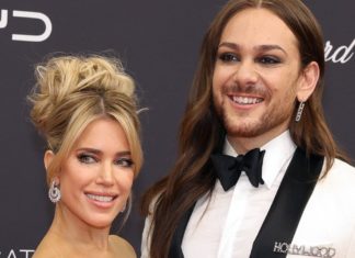 Sylvie Meis auch dabei: Riccardo Simonetti feiert Junggesellenabschied Sylvie Meis und Riccardo Simonetti sind seit vielen Jahren befreundet und besuchten schon viele Events gemeinsam, wie hier 2023 die Bambi-Verleihung in München. / Source: IMAGO/Bildagentur Monn