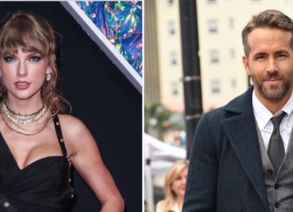 Superhelden-Cameo von Taylor Swift? Ryan Reynolds streut neue Gerüchte Spielt Taylor Swift in Ryan Reynolds' neuem Film mit? / Source: Xavier Collin/Image Press Agency/ImageCollect / DFree/Shutterstock.com